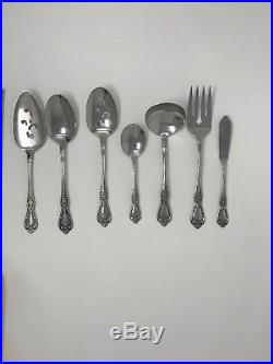100 Pcs Distinction Deluxe Stainless Steel HH Oneida Flatware Set 12 Place