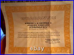 100pcs Oneida Stainless Flatware 12 Place Setting