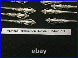 101 Pcs! Nice Oneida HH Raphael Distinction Deluxe Stainless Serves 13 Free Ship