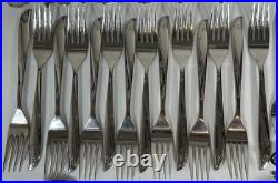 103 Pieces Oneida Twin Star Community Stainless Flatware MULTIPLE SERVING PIECES