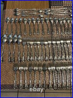 103pc Oneida MICHELANGELO Cube Stainless Flatware Set (Service for 16) EXCELLENT