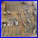 107 Pc Oneida LASTING ROSE Stainless Flatware Deluxe Hostess Serves 10