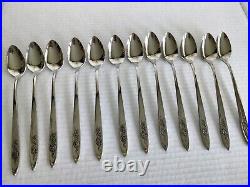 109pc Oneida Community Stainless My Rose Flatware for 11+ Serving & Specialty