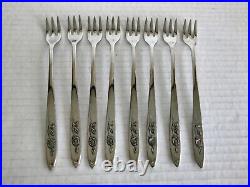 109pc Oneida Community Stainless My Rose Flatware for 11+ Serving & Specialty