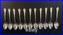 11 Piece Oneida JUILLIARD Glossy Stainless Flatware 6 1/8 TEASPOONS