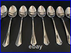 11 Piece Oneida JUILLIARD Glossy Stainless Flatware 6 1/8 TEASPOONS