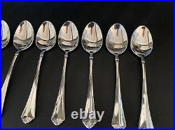 11 Piece Oneida JUILLIARD Glossy Stainless Flatware 6 1/8 TEASPOONS