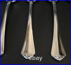 11 Piece Oneida JUILLIARD Glossy Stainless Flatware 6 1/8 TEASPOONS