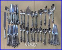 114 Oneida Michelangelo Stainless Flatware Silverware Fork Knives Spoon Serving