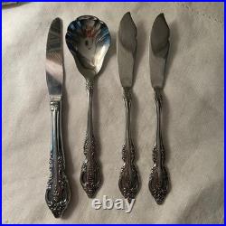 114 Oneida Michelangelo Stainless Flatware Silverware Fork Knives Spoon Serving