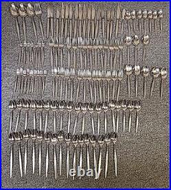 115 PCS ONEIDA Community Stainless Flatware VENETIA With Specialty Spoons Forks