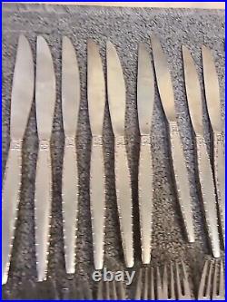 115 PCS ONEIDA Community Stainless Flatware VENETIA With Specialty Spoons Forks