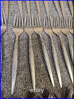 115 PCS ONEIDA Community Stainless Flatware VENETIA With Specialty Spoons Forks