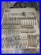 115 pc ONEIDA COMMUNITY PATRICK HENRY STAINLESS FLATWARE Knife Fork Spoons