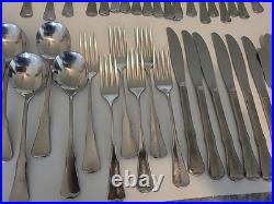 115 pc ONEIDA COMMUNITY PATRICK HENRY STAINLESS FLATWARE Knife Fork Spoons 115 pc ONEIDA COMMUNITY PATRICK HENRY STAINLESS FLATWARE Knife Fork Spoons