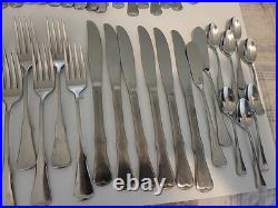 115 pc ONEIDA COMMUNITY PATRICK HENRY STAINLESS FLATWARE Knife Fork Spoons
