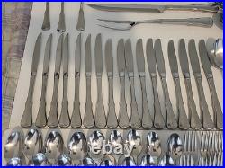 115 pc ONEIDA COMMUNITY PATRICK HENRY STAINLESS FLATWARE Knife Fork Spoons