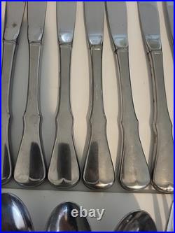 115 pc ONEIDA COMMUNITY PATRICK HENRY STAINLESS FLATWARE Knife Fork Spoons