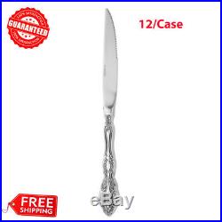 (12/Case) Oneida Michelangelo Extra Heavy Weight Steak Knife Knives 18/10 SS NEW