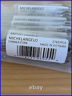 12 Oneida Michelangelo Dinner Forks 18/10 Stainless Steel 7 1/4