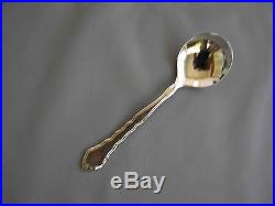 12 Satinique Cream/bouillon Spoons Oneida New 18/8 Free Shipping USA Only