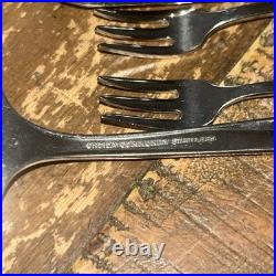 120 Pcs Lot Oneida Community Stainless Flatware TWIN STAR Silverware Atomic MCM