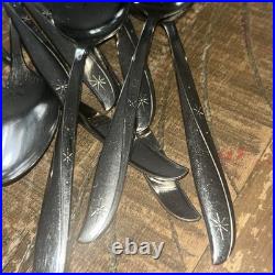120 Pcs Lot Oneida Community Stainless Flatware TWIN STAR Silverware Atomic MCM