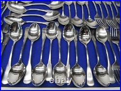 123 Pcs Oneida Colonial Boston Service for 18 + Extras Knife Spoon Fork Set