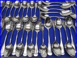 123 Pcs Oneida Colonial Boston Service for 18 + Extras Knife Spoon Fork Set