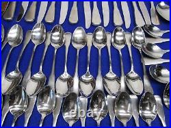 123 Pcs Oneida Colonial Boston Service for 18 + Extras Knife Spoon Fork Set