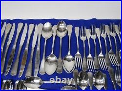 123 Pcs Oneida Colonial Boston Service for 18 + Extras Knife Spoon Fork Set