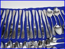 123 Pcs Oneida Colonial Boston Service for 18 + Extras Knife Spoon Fork Set