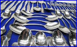 123 Pcs Oneida Colonial Boston Service for 18 + Extras Knife Spoon Fork Set