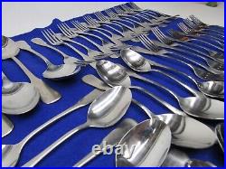 123 Pcs Oneida Colonial Boston Service for 18 + Extras Knife Spoon Fork Set