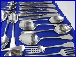 123 Pcs Oneida Colonial Boston Service for 18 + Extras Knife Spoon Fork Set