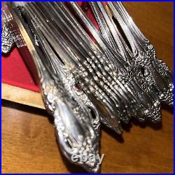 126 pcs Vintage RAPHAEL by Oneida Distinction Deluxe Stainless Serving Flatware