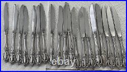 127 pcs Vintage RAPHAEL by Oneida Distinction Deluxe Stainless HH Flatware