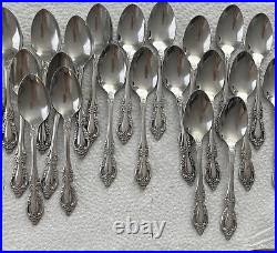 127 pcs Vintage RAPHAEL by Oneida Distinction Deluxe Stainless HH Flatware