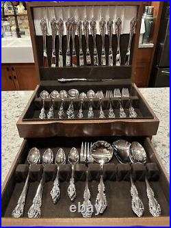 149 Pcs Oneida BRAHMS Community Stainless Steel Flatware Service 12+ With Box