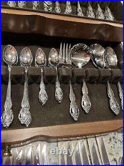 149 Pcs Oneida BRAHMS Community Stainless Steel Flatware Service 12+ With Box