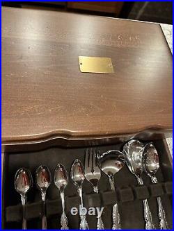 149 Pcs Oneida BRAHMS Community Stainless Steel Flatware Service 12+ With Box