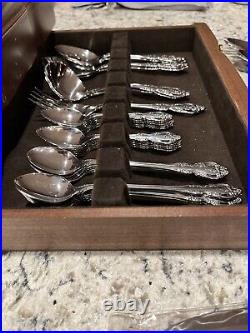 149 Pcs Oneida BRAHMS Community Stainless Steel Flatware Service 12+ With Box