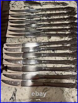 149 Pcs Oneida BRAHMS Community Stainless Steel Flatware Service 12+ With Box