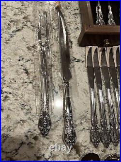 149 Pcs Oneida BRAHMS Community Stainless Steel Flatware Service 12+ With Box