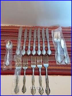 (15) Forks Knives Spoons Oneida Community Stainless Steel Cantata Flatware