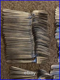 (158) Pcs w(35) Teaspoons Oneida/Northland Stainless North Bay Northbay -#A25