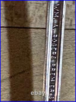 16 pcs PRESIDENT Wm A Rogers Premier Stainless Oneida Ltd Ice-Tea Spoons VGUC