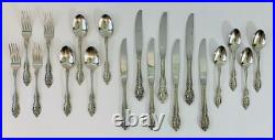 19 Piece Set Vintage Oneida Renoir Pembrooke USA Flatware Stainless Silverware