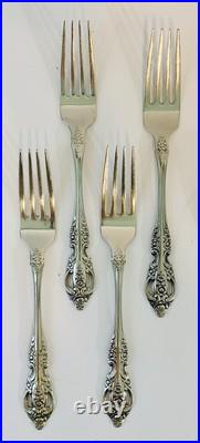 19 Piece Set Vintage Oneida Renoir Pembrooke USA Flatware Stainless Silverware