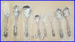 1980s Oneida Community Brahms Stainless Steel 12 place settings + NEVER OPENED